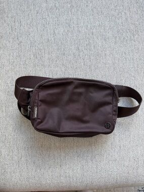 Brown belt bag